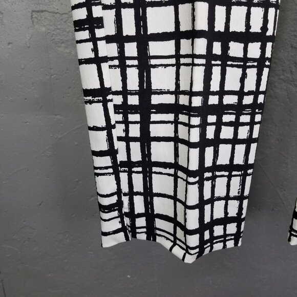 Swing Control Pants Women's 2 Paint Stripe Print Black & White Mid-Rise Golf NEW - Picture 5 of 16